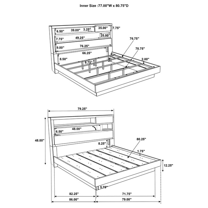Fenwick 4 & 5 Piece Bedroom Set - Jax Mattress (Jacksonville, FL)