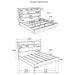 Fenwick 4 & 5 Piece Bedroom Set - Jax Mattress (Jacksonville, FL)