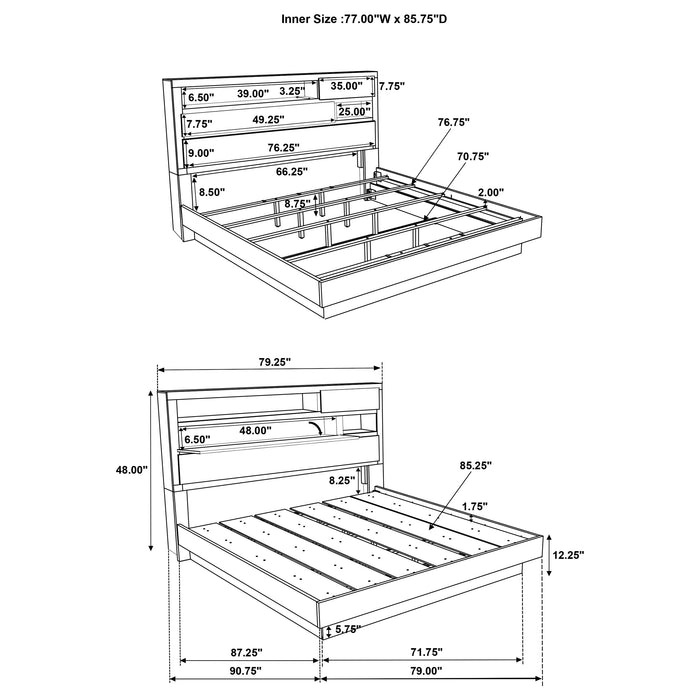 Fenwick 4 & 5 Piece Bedroom Set - Jax Mattress (Jacksonville, FL)