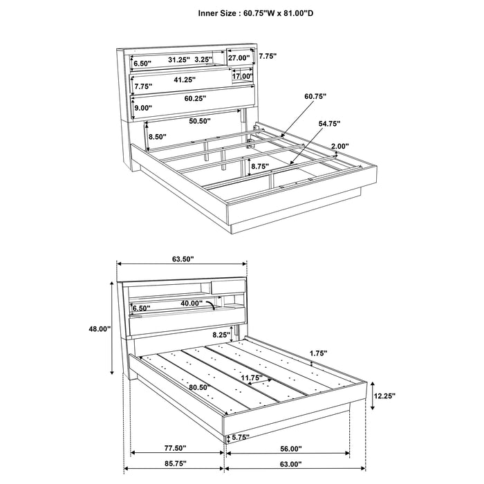 Fenwick 4 & 5 Piece Bedroom Set - Jax Mattress (Jacksonville, FL)