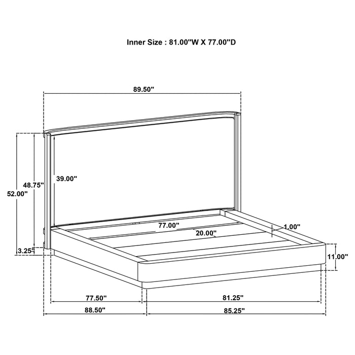 Kailani 4 & 5 Pc Bedroom Set E.King, Cal.King & Queen - Jax Mattress (Jacksonville, FL)