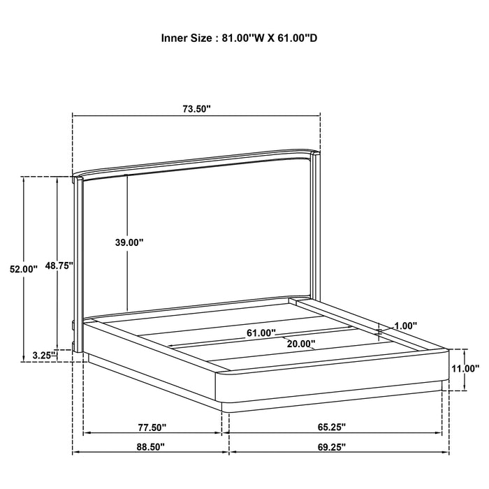 Kailani 4 & 5 Pc Bedroom Set E.King, Cal.King & Queen - Jax Mattress (Jacksonville, FL)
