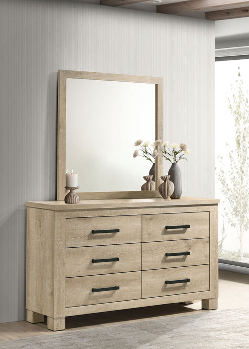 Oakglen Dresser With Mirrors - Jax Mattress (Jacksonville, FL)