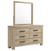 Oakglen Dresser With Mirrors - Jax Mattress (Jacksonville, FL)