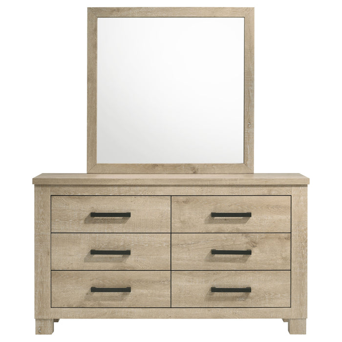 Oakglen Dresser With Mirrors - Jax Mattress (Jacksonville, FL)
