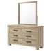 Oakglen Dresser With Mirrors - Jax Mattress (Jacksonville, FL)