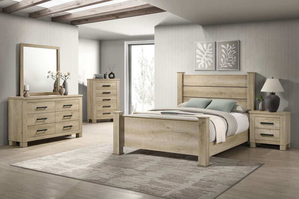 Oakglen Dresser With Mirrors - Jax Mattress (Jacksonville, FL)