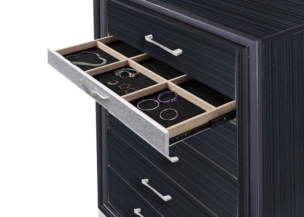 Naima Black Chest - Jax Mattress (Jacksonville, FL)