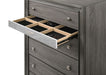 Naima Gray Chest - Jax Mattress (Jacksonville, FL)