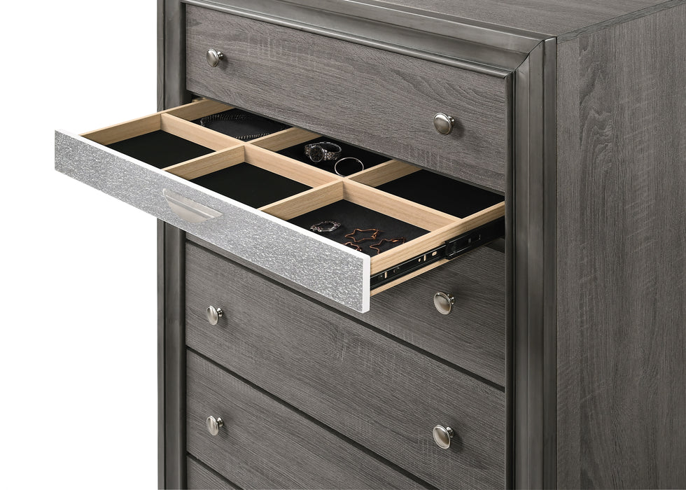 Naima Gray Chest - Jax Mattress (Jacksonville, FL)