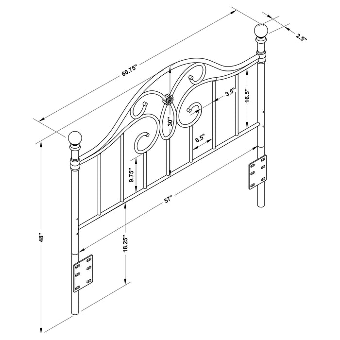 Bailey Queen / Full Headboard - Jax Mattress (Jacksonville, FL)