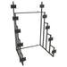 Duarto 5-tier Headboard Display Rack Black - Jax Mattress (Jacksonville, FL)
