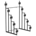 Duarto 5-tier Headboard Display Rack Black - Jax Mattress (Jacksonville, FL)