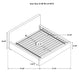 Gregory Bed Grey - Jax Mattress (Jacksonville, FL)