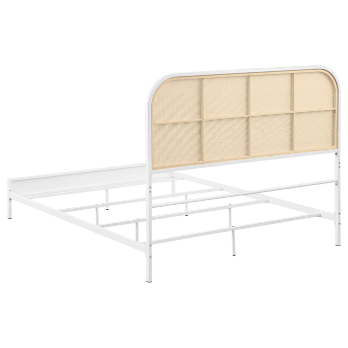 Amherst Eastern King, Queen, Full, & Twin Bed White & Black