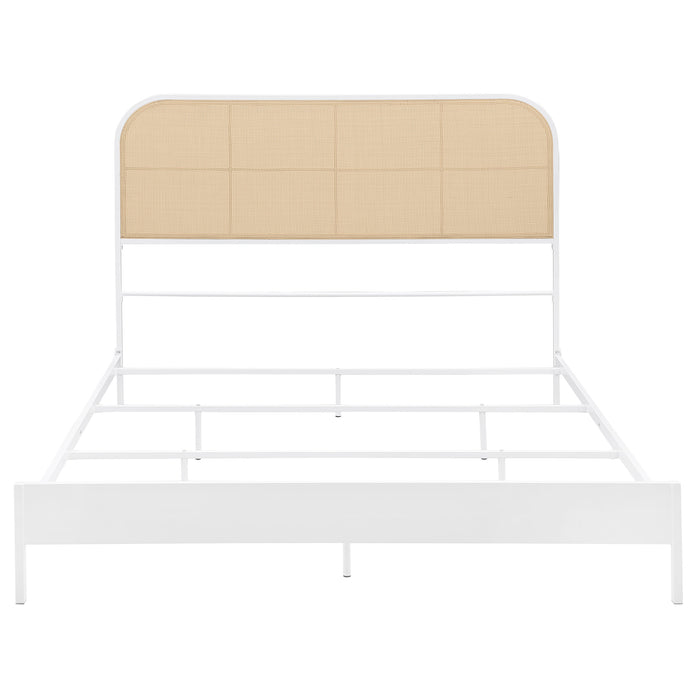 Amherst Eastern King, Queen, Full, & Twin Bed White & Black