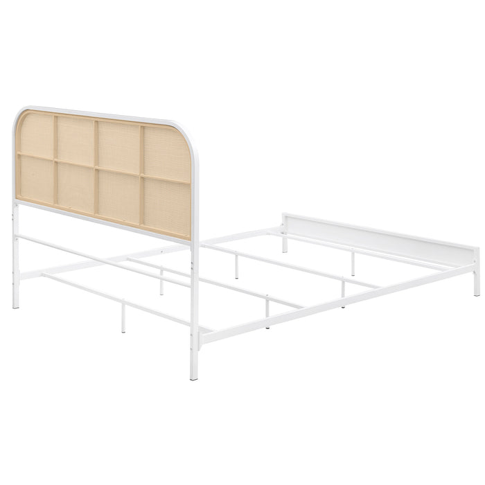 Amherst Eastern King, Queen, Full, & Twin Bed White & Black