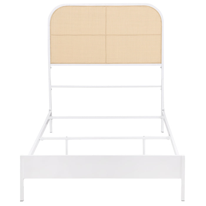 Amherst Eastern King, Queen, Full, & Twin Bed White & Black