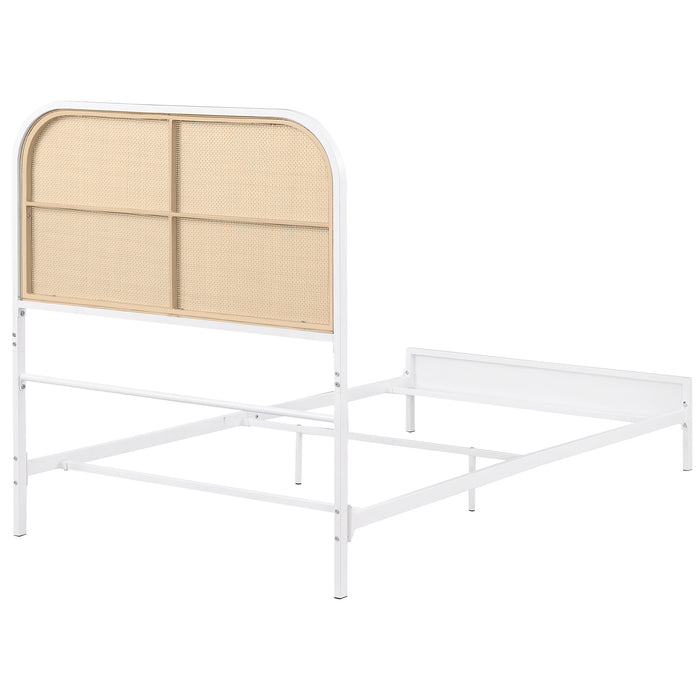 Amherst Eastern King, Queen, Full, & Twin Bed White & Black