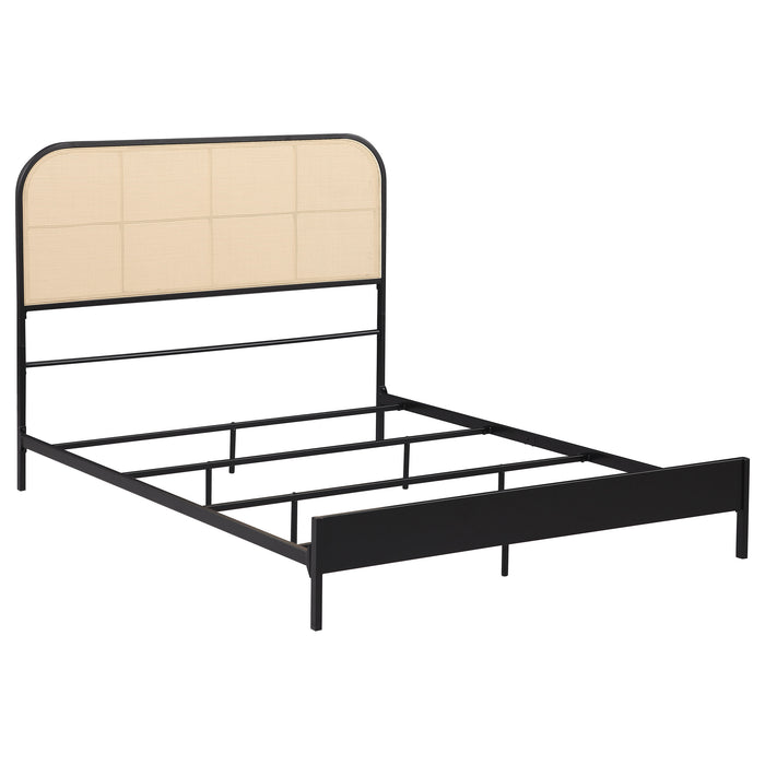 Amherst Eastern King, Queen, Full, & Twin Bed White & Black