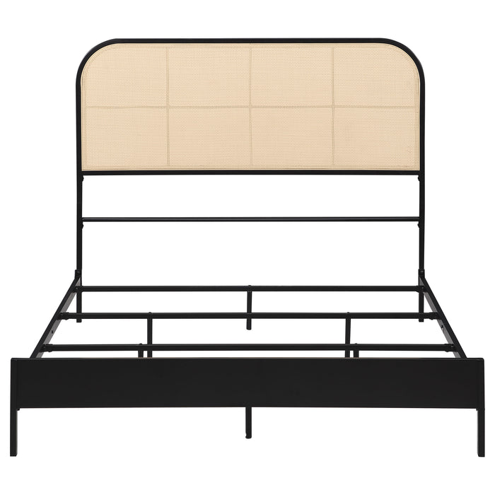 Amherst Eastern King, Queen, Full, & Twin Bed White & Black