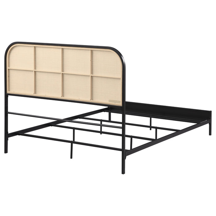 Amherst Eastern King, Queen, Full, & Twin Bed White & Black