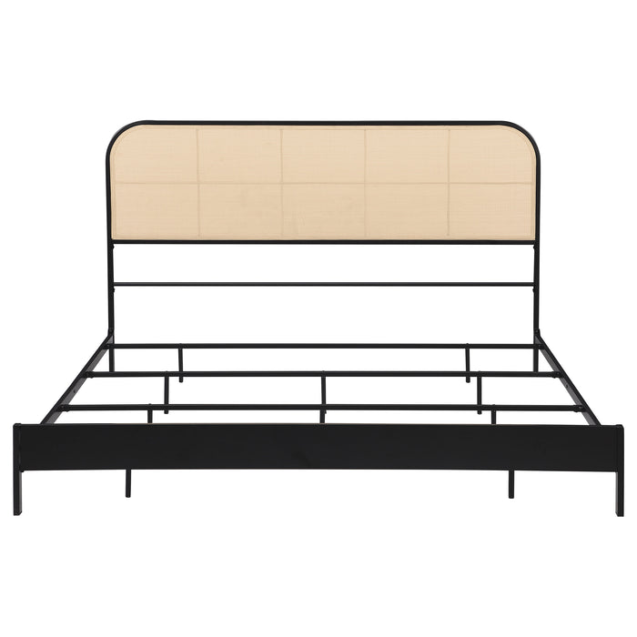 Amherst Eastern King, Queen, Full, & Twin Bed White & Black