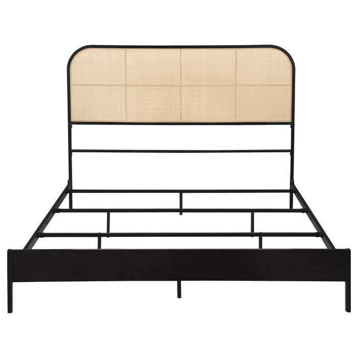 Amherst Eastern King, Queen, Full, & Twin Bed White & Black