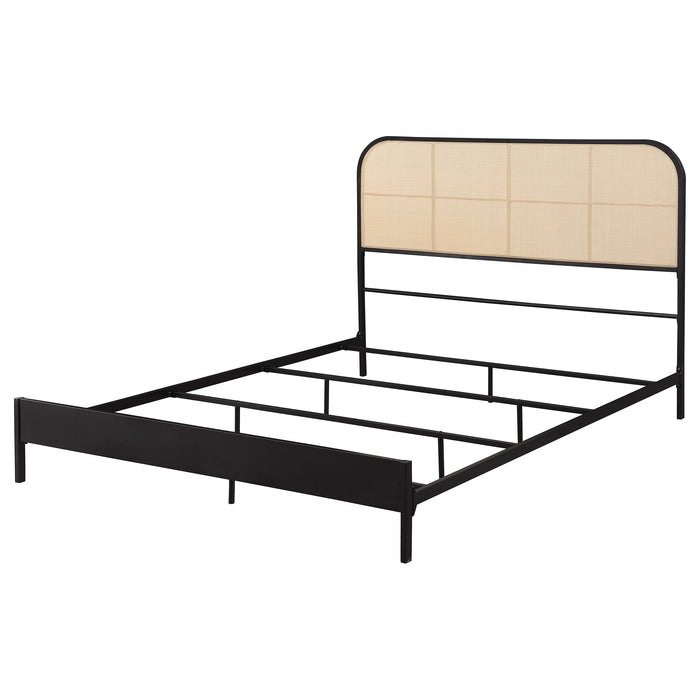 Amherst Eastern King, Queen, Full, & Twin Bed White & Black