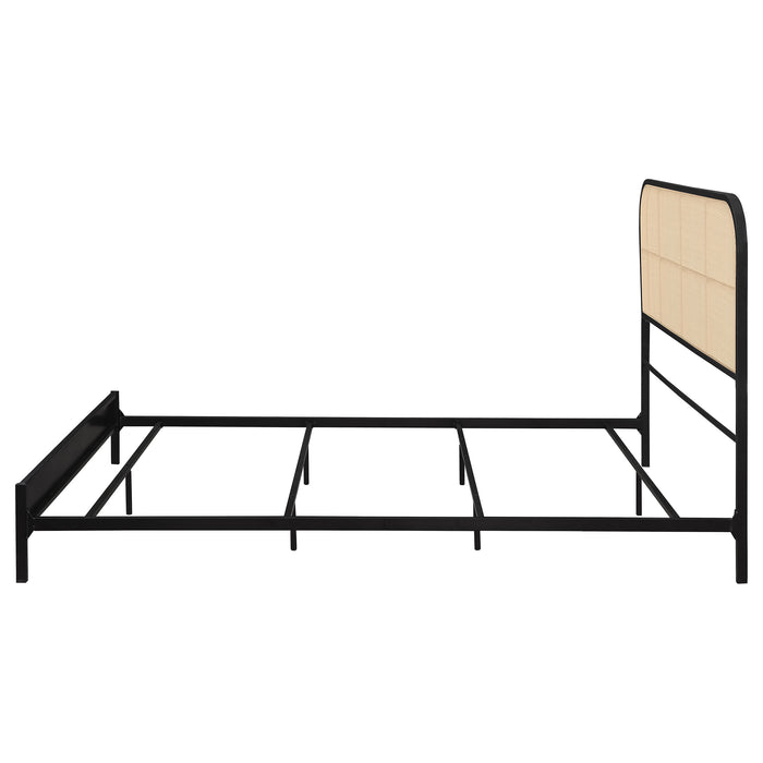 Amherst Eastern King, Queen, Full, & Twin Bed White & Black