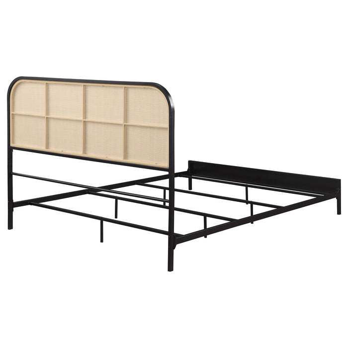 Amherst Eastern King, Queen, Full, & Twin Bed White & Black
