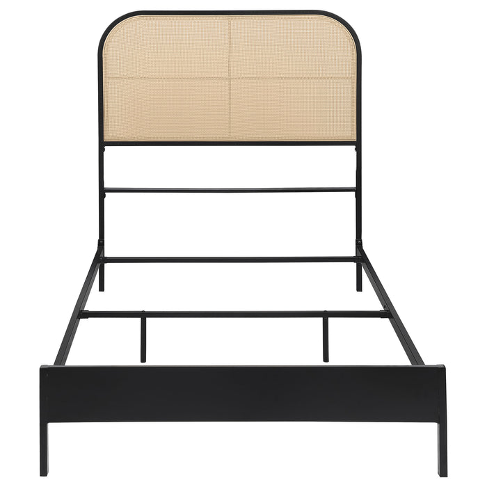 Amherst Eastern King, Queen, Full, & Twin Bed White & Black