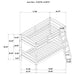 Rhea Bunk Bed - Jax Mattress (Jacksonville, FL)