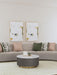 Fayette Upholstered Armless Chair Greige - Jax Mattress (Jacksonville, FL)