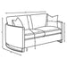 Corliss Loveseats - Jax Mattress (Jacksonville, FL)