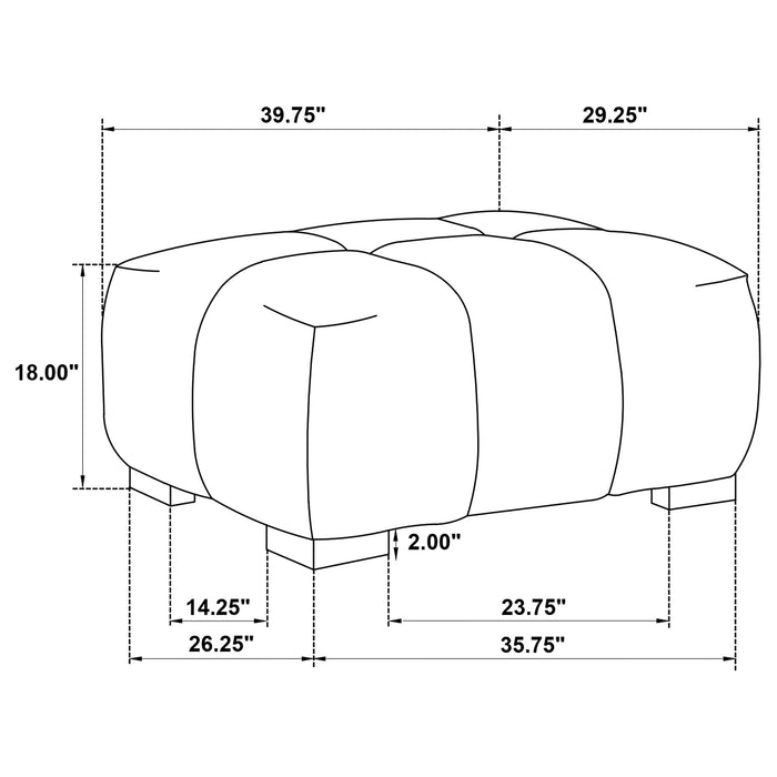 Octavia Ottomans - Jax Mattress (Jacksonville, FL)