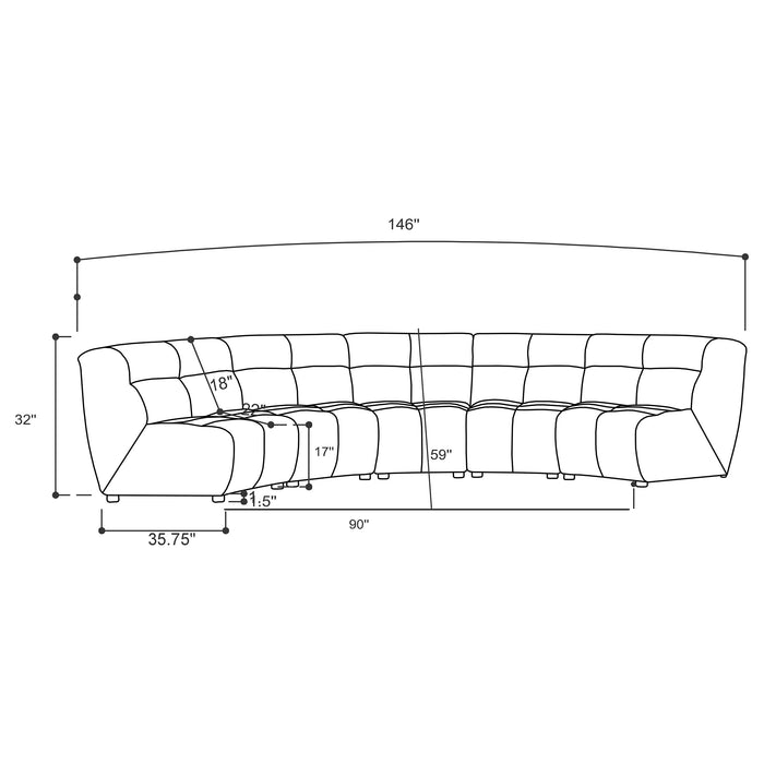Charlotte Modular Sectionals - Jax Mattress (Jacksonville, FL)