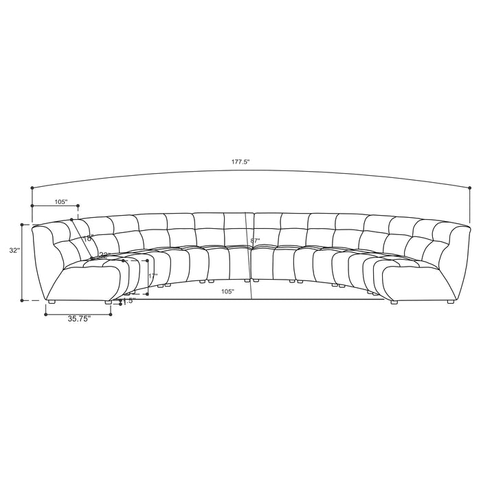 Charlotte Modular Sectionals - Jax Mattress (Jacksonville, FL)