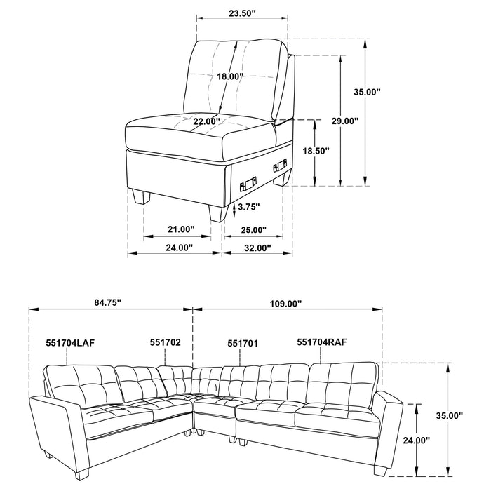 Georgina Modular Sectionals - Jax Mattress (Jacksonville, FL)