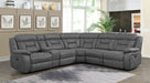 Higgins Upholstered Armless Chair Grey - Jax Mattress (Jacksonville, FL)