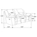 Gilson Reclining 3 Pc Set - Jax Mattress (Jacksonville, FL)