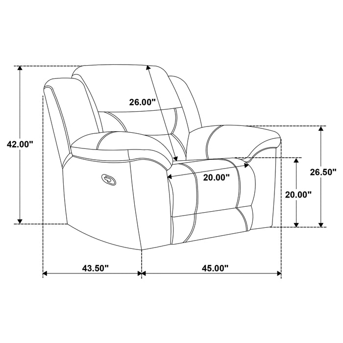 Gilson Reclining 3 Pc Set - Jax Mattress (Jacksonville, FL)