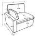 Collins Power Recliner Sectionals - Jax Mattress (Jacksonville, FL)
