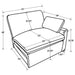 Collins Power Recliner Sectionals - Jax Mattress (Jacksonville, FL)