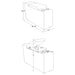 Collins Storage Console - Jax Mattress (Jacksonville, FL)