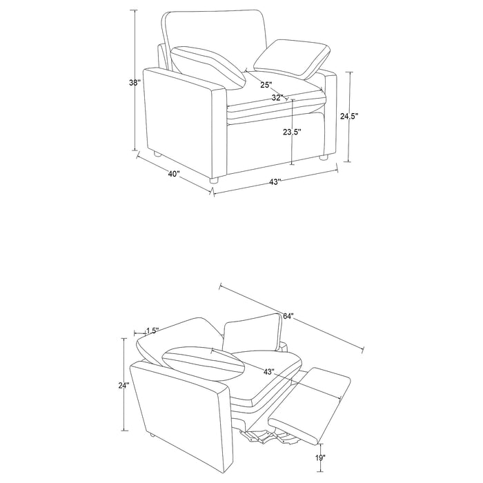 Collins Power Recliners - Jax Mattress (Jacksonville, FL)