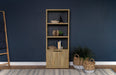 Tabby 3-Shelf Engineered Wood Media Tower Mango - Jax Mattress (Jacksonville, FL)