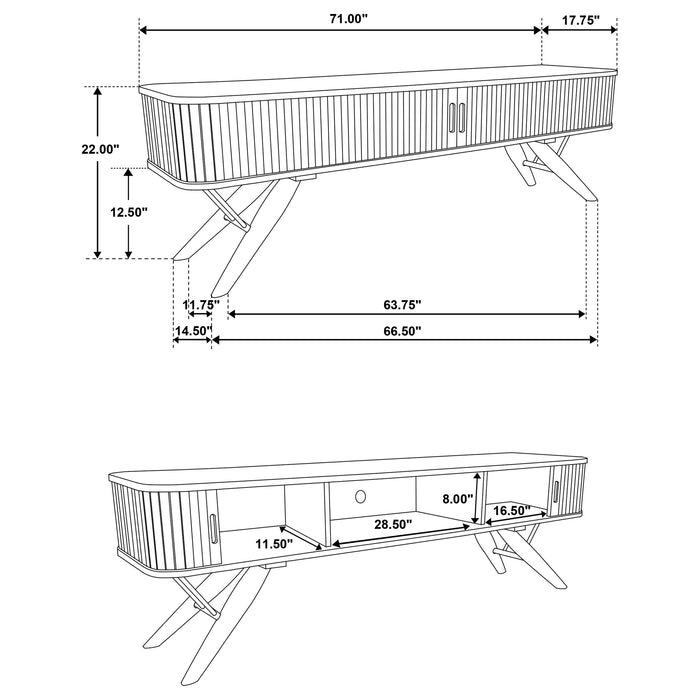 Valna Tv Stand - Jax Mattress (Jacksonville, FL)