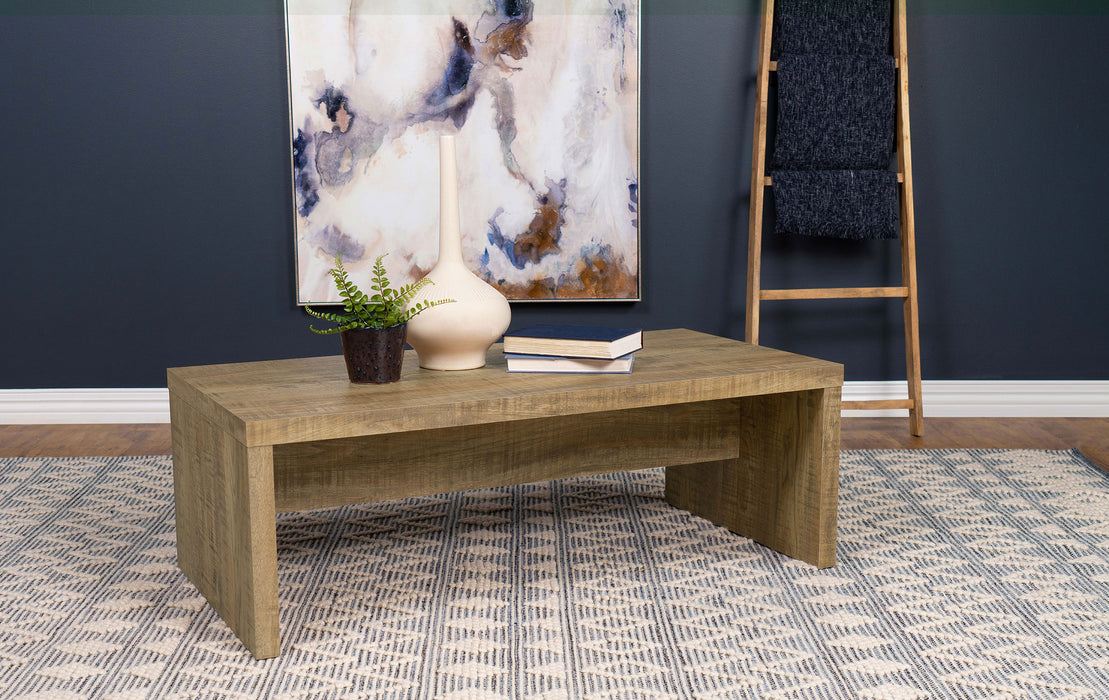 Lynette Rectangular Engineered Wood Coffee Table Mango - Jax Mattress (Jacksonville, FL)