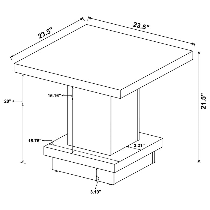Reston Coffee Table Sets - Jax Mattress (Jacksonville, FL)